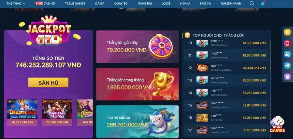 Ưu điểm nổi bật của sao789 casino